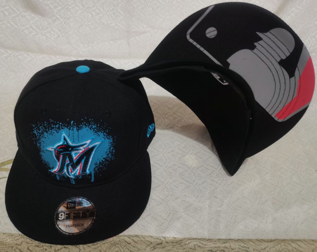 2021 MLB Miami Marlins Hat GSMY 0713->mlb hats->Sports Caps